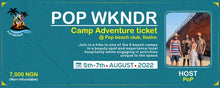 Popwkndr Camp Adventure(Optional)
