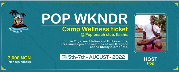 Popwkndr Camp Wellness (Optional)