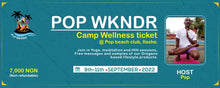 Popwkndr Camp Wellness (Optional)